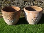 Weathered Terracotta Planters (Pair)