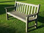 Weathered Teak Bench
