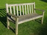 Weathered Teak Bench