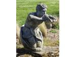 Large Merman Statue