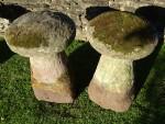 Antique Sandstone Staddlestones