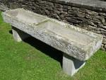 Long Antique Stone Trough