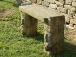 Unusual Sandstone Garden Seat