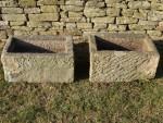 Antique Stone Troughs (Pair)