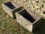 Antique Stone Troughs (Pair)