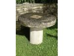 Salvaged Sandstone Table