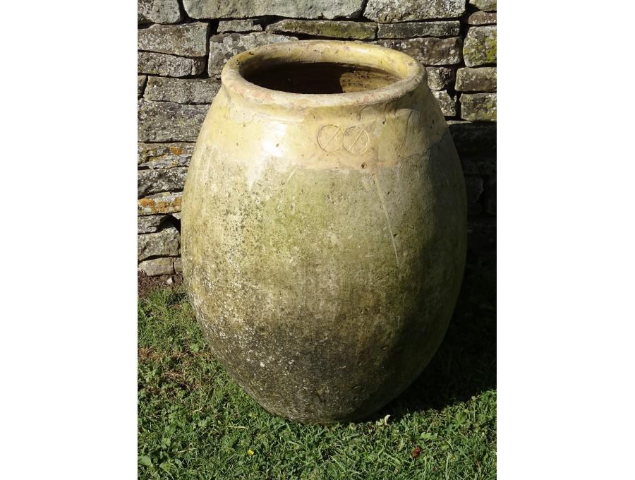 Vintage Terracotta Biot Jar