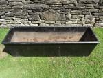 Antique Rectangular Iron Trough