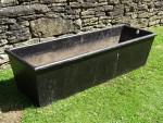 Antique Rectangular Iron Trough