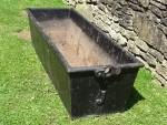 Antique Rectangular Iron Trough