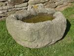 Antique Granite Water Bowl