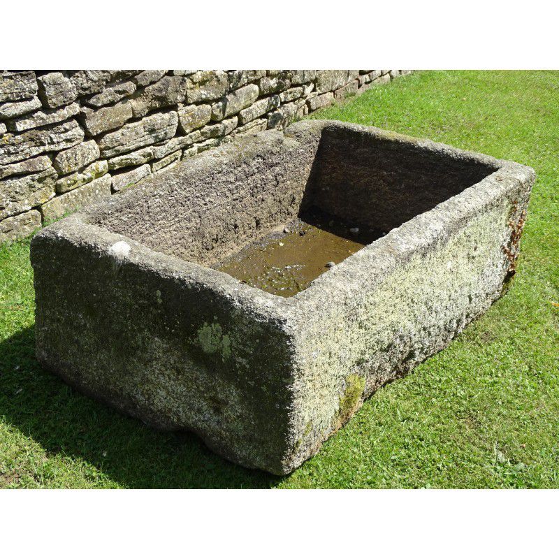Large Antique Granite TroughAntique Water TroughGarden Water Feature
