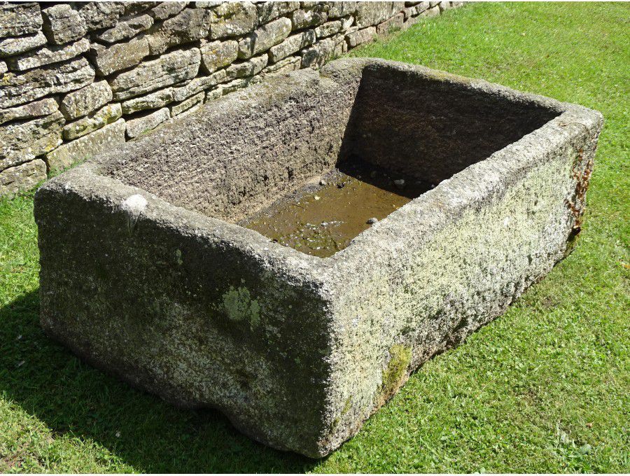 Antique Granite Water Trough