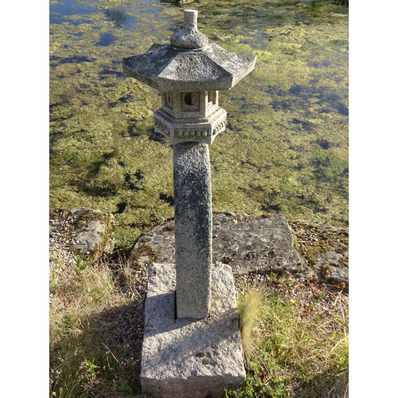 Weathered Granite Japanese Lantern