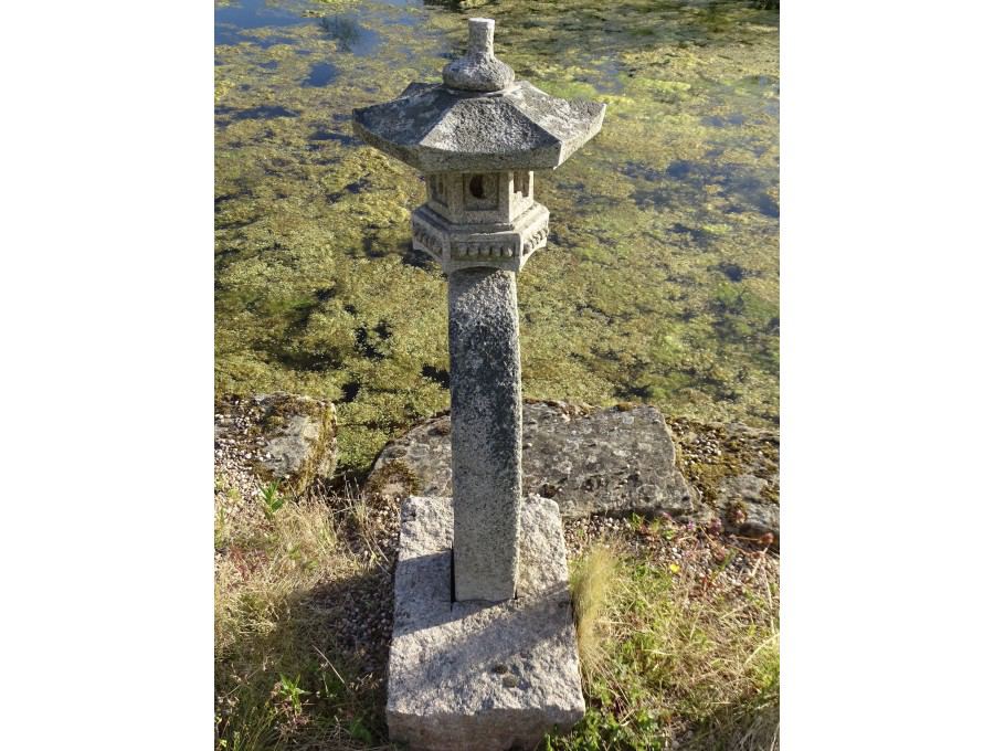 Weathered Granite Japanese Lantern