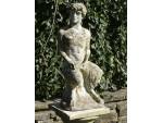 Vintage Garden Statue of a Faun