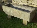 Antique Stone Trough on Blocks