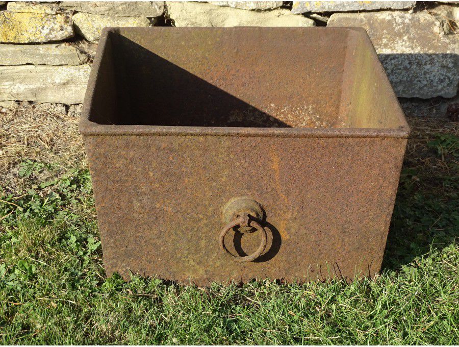 Antique Cast Iron Planter