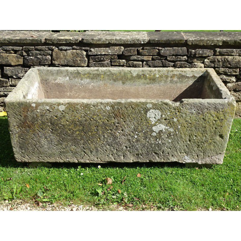 Rectangular Stone Horse Trough