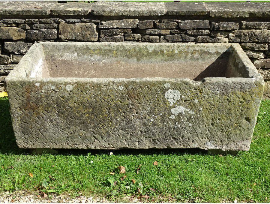 Rectangular Stone Horse Trough