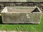 Rectangular Stone Horse Trough