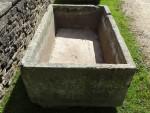 Rectangular Stone Horse Trough