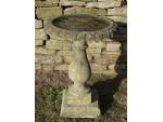 Weathered Garden Birdbath