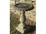 Weathered Garden Birdbath