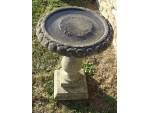 Weathered Garden Birdbath