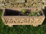 Weathered Arabesque Planter