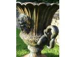 Large Cast Iron Urn
