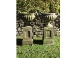 Weathered Garden Urns (Pair)
