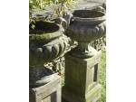 Weathered Garden Urns (Pair)