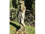 Weathered Garden Statue