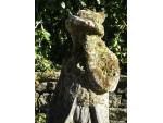 Weathered Garden Statue