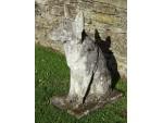 Vintage Stone Dog