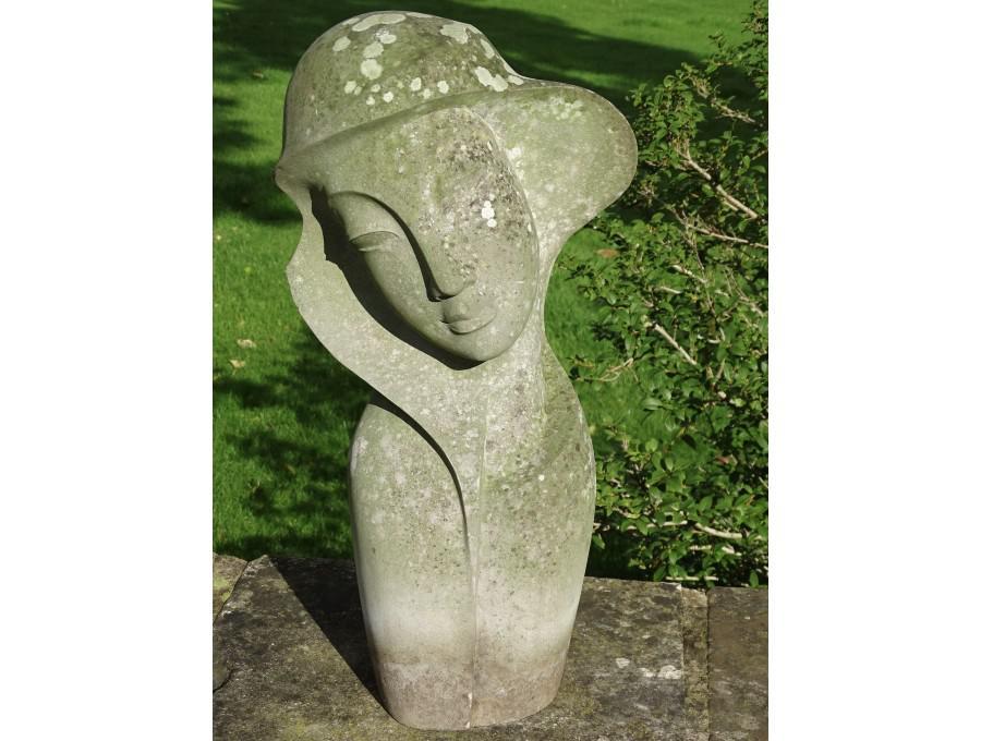 Modern Stone Bust