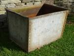 Vintage Galvanised Iron Tank