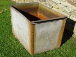 Vintage Galvanised Iron Tank