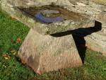 Vintage Stone Birdbath