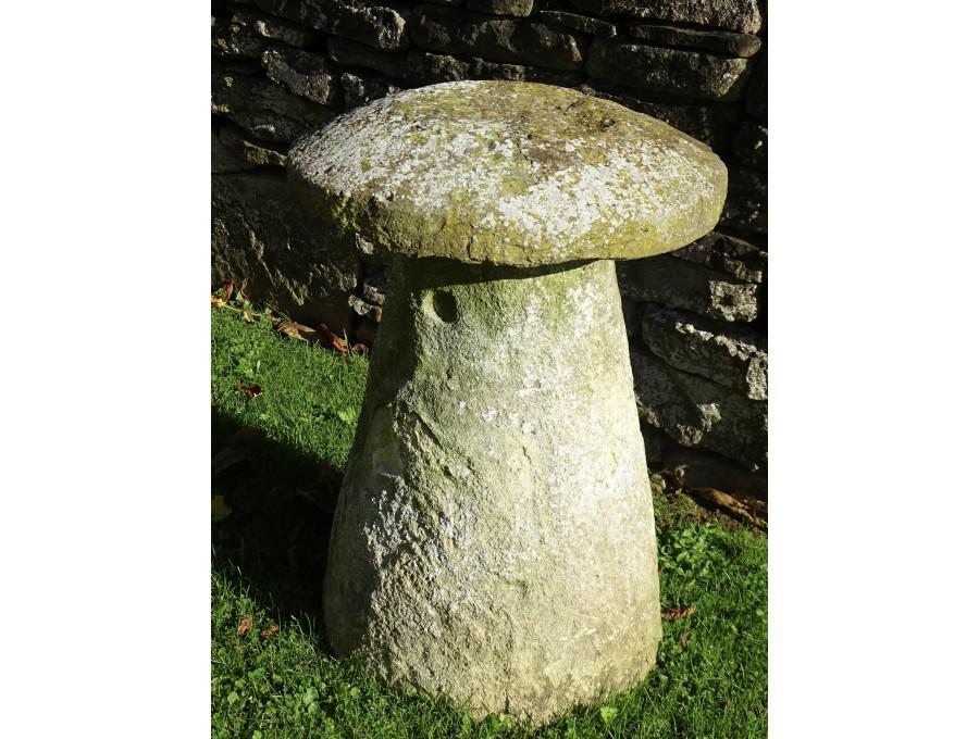 Antique Limestone Staddle Stone