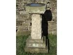 Antique Stone Birdbath