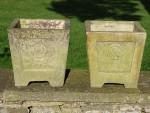 Tapered Garden Planters (Pair)