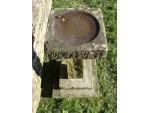 Antique Sandstone Birdbath