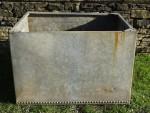 Vintage Galvanised Water Tank