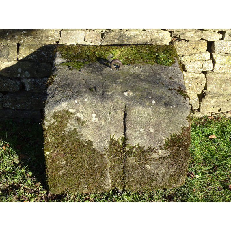 Antique Cheese Press Stone