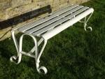 Antique Wrought-Iron Bench