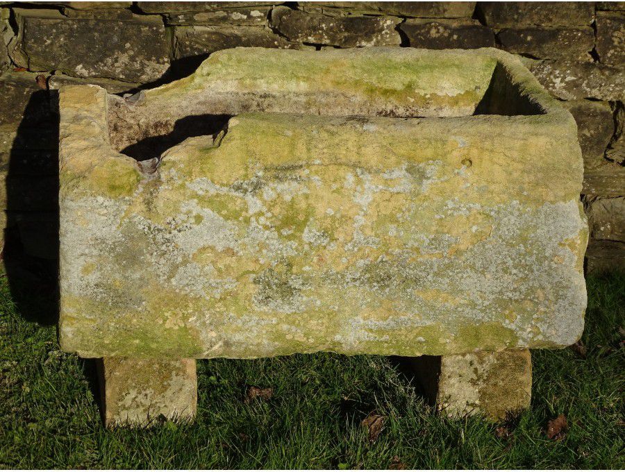 Antique Limestone Trough