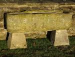 Antique Stone Trough on Blocks