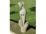 Modern Stone Garden Sculpture